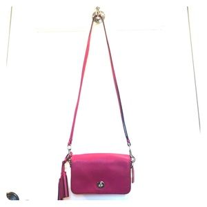 Pink Coach Crossbody Bag-proceeds to charity!
